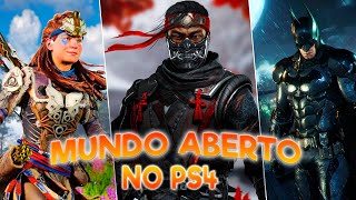 OS 25 MELHORES JOGOS DE MUNDO ABERTO PARA PS4 EM 2024 (EU TÔ VICIADO NO 22º)