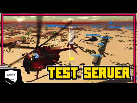 TEST SERVER UPDATE ( test server is open ) - Cursed Tank Simulator