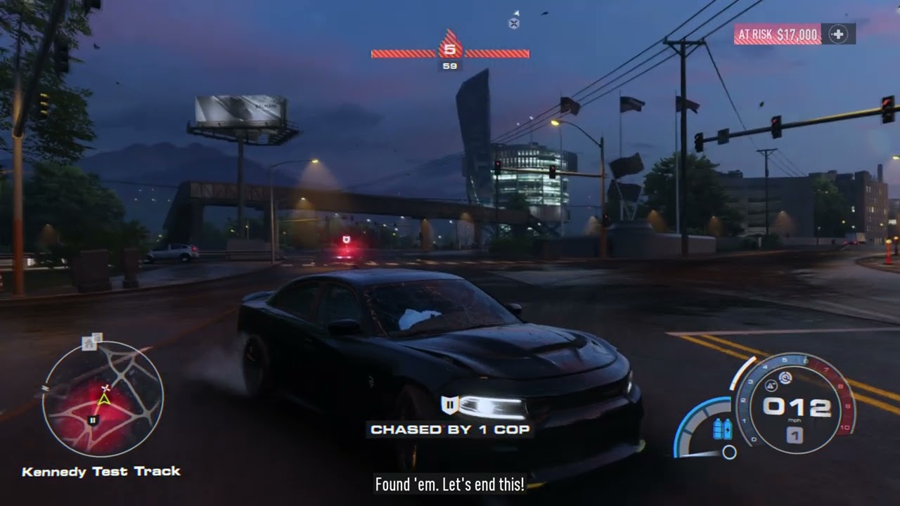 Need For Speed: Unbound Police Chase Heat 1-5
