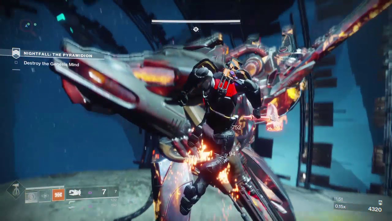 Prestige Nightfall - Pyramidion boss Insta-kill!