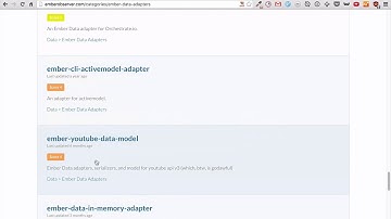 EmberScreencast 96 - Ember Data 2.0 - Getting Started, and Basics of DS.Model