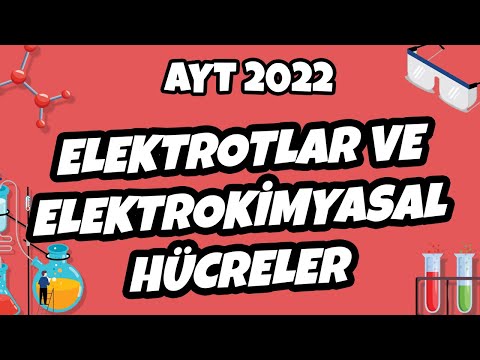 AYT Kimya - Elektrotlar ve Elektrokimyasal Hücreler | AYT Kimya 2022 #hedefekoş