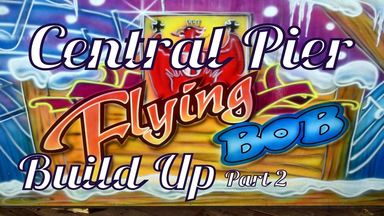 Flying Bobs Matterhorn : Build Up : Part 2 : Central Pier Blackpool