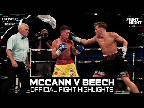 A career best performance for 'The Menace' | Dennis McCann vJames Beech | Official Fight Highlights