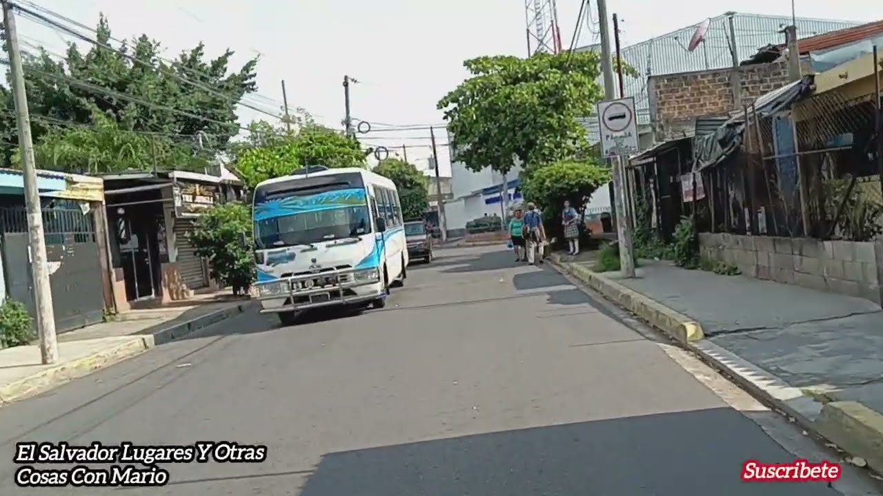 Apopa Desde Ciudad Obrera Hasta Colonia Santa María, En Moto. Apopa, San Salvador, El Salvador