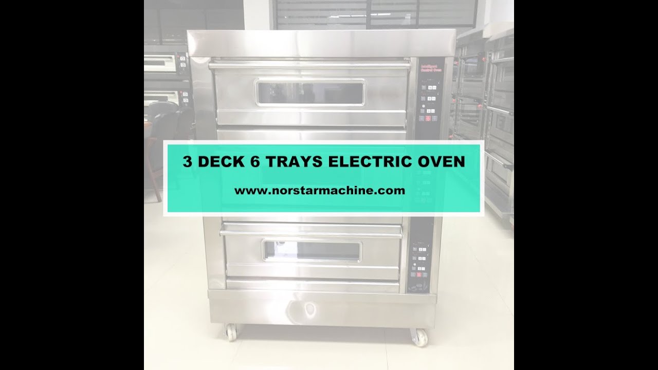 Bread Cake Baking Bakery Shop Equipment Electric Deck Oven Gas Oven From China