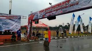 Balap Vespa Basah Basahan..