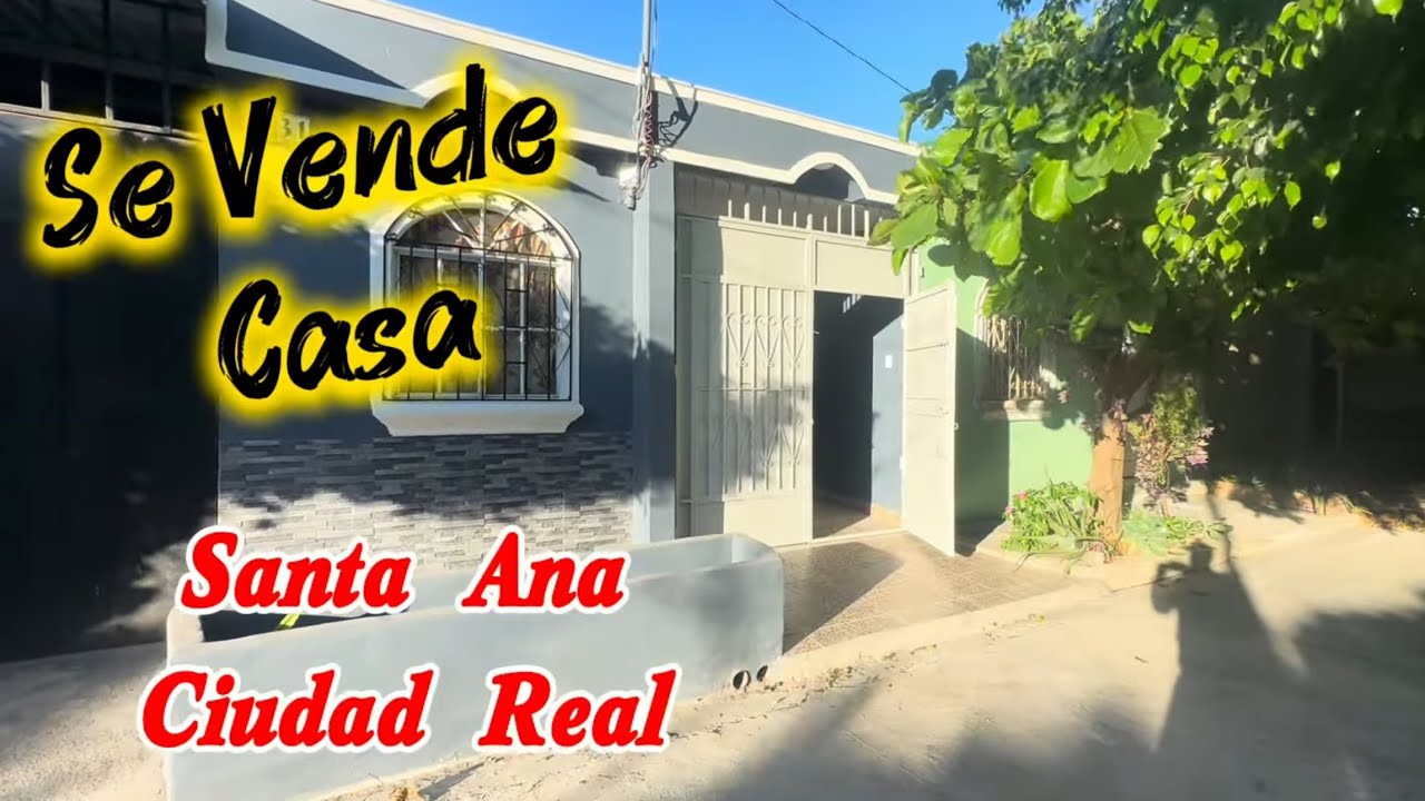 SE VENDE CASA BARATA EN SANTA ANA TOTALMENTE REMODELADA $58,500 Ciudad Real 