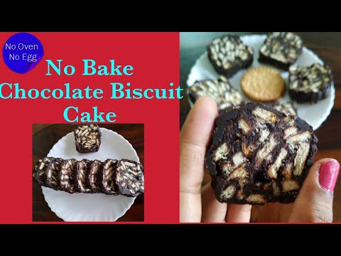 No Bake Chocolate Biscuit Cake Recipe At Home