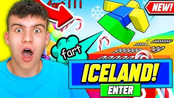 *NEW* ALL WORKING ICELAND UPDATE CODES FOR FART RACE! ROBLOX FART RACE CODES
