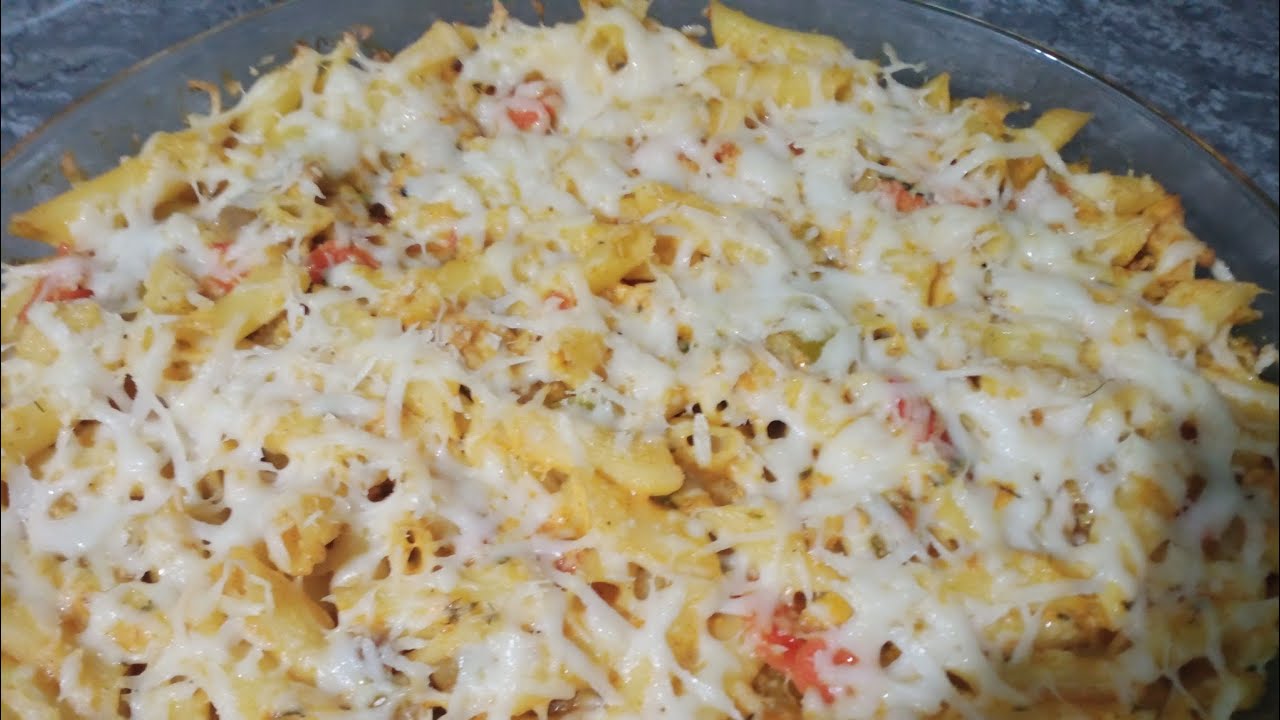 معكرونة بالخضار في الفرن ( كراتان ) لذيذة بزاف و رااائع