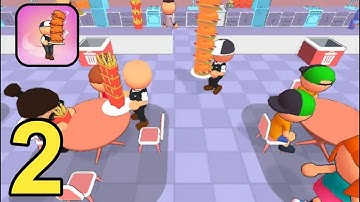 My Little Cafe - Gameplay Walkthrough Part 2 New Workers ( Android,iOS )