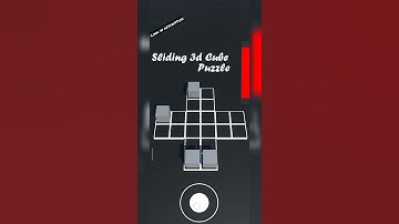 Sliding 3d Cube Puzzle || unity || Grailads || Available on Google Play Store || Subham Rawat