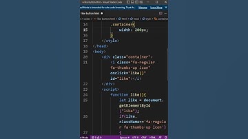 Like Button | HTML CSS & JavaScript