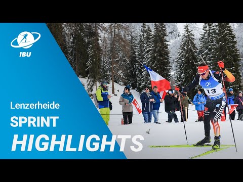 World Cup 23/24 Lenzerheide: Men Sprint Highlights