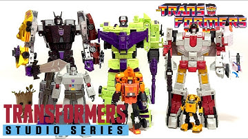 Comparisons: Transformers Studio Series (Partially Complete) DEVASTATOR