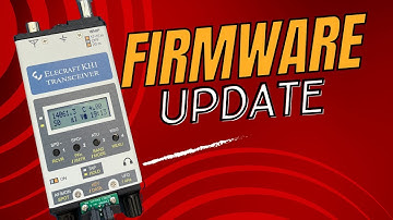 Updating the Firmware On Your Elecraft KH1 With The KH1 Utility in Under 4 Minutes