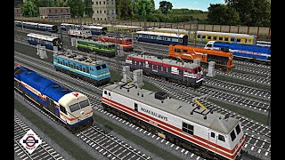 Indian train simulator  Gameplay #indian train driving #Driving train for the first time #video's
