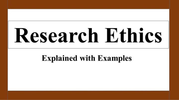 Research Ethics || Ethics in Research || Ethical Consideration in Research || Ethical Issues ||