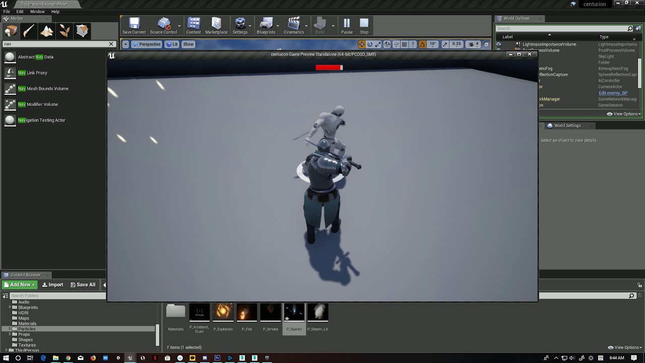 Project Guardian_ Combat prototype - YouTube