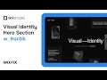 Visual Identity's Hero Section ft. @visualidentitydesign | Wix Fix