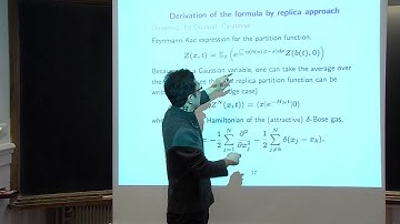 Courses - T. Sasamoto “The one-dimensional KPZ equation...