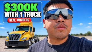 Information How YOU Can Make $300K A Year With ONE Truck | Owner Operator News