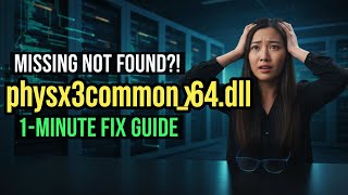 Fix physx3common_x64.dll