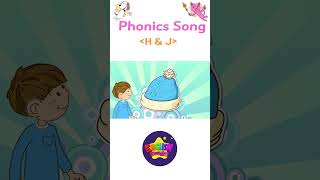 Phonics Song 2 (H&amp;J) (Phonics) - English song for Toddlers - English Sing sing #shorts
