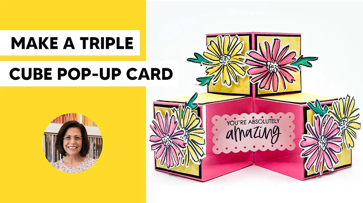 How to Make a Triple Cube Pop Up Card with Mind Bl...