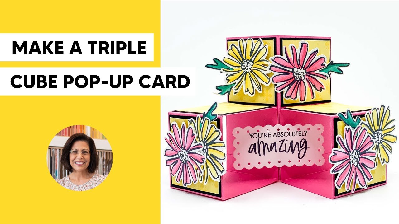 🔴 How to Make a Triple Cube Pop Up Card with Mind Blowing Ease - YouTube