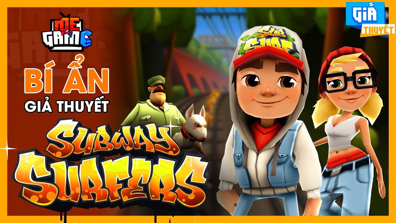 Story Explained: Subway Surfers | Megame - Game Mobile - Youtube