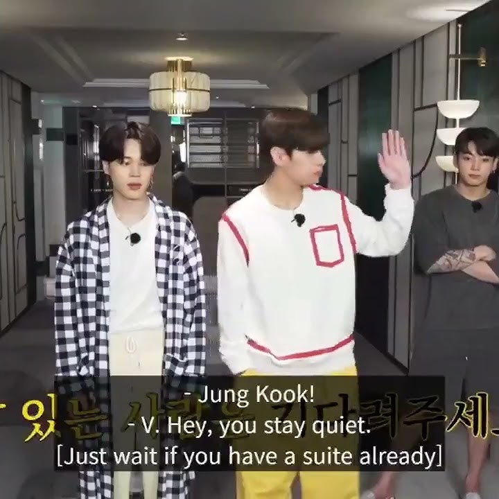 jawaban V bikin jungkook ketawa 😅😂🤗😌
