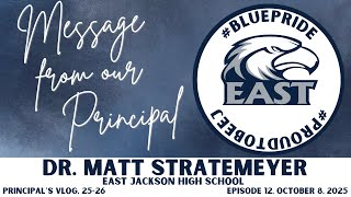 Principal's Message, October 8, 2025   HD 720p
