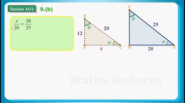 HKDSE 2014 Maths Core Paper 1 Q09: Deductive Geometry 、Similar triangles 、Converse of Pyth. Theo.