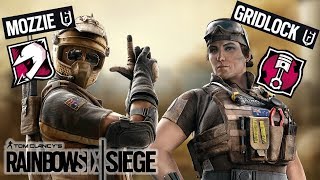 RAINBOW SIX SIEGE: GRIDLOCK & MOZZIE + Map: OUTBACK Nouveaux Agents