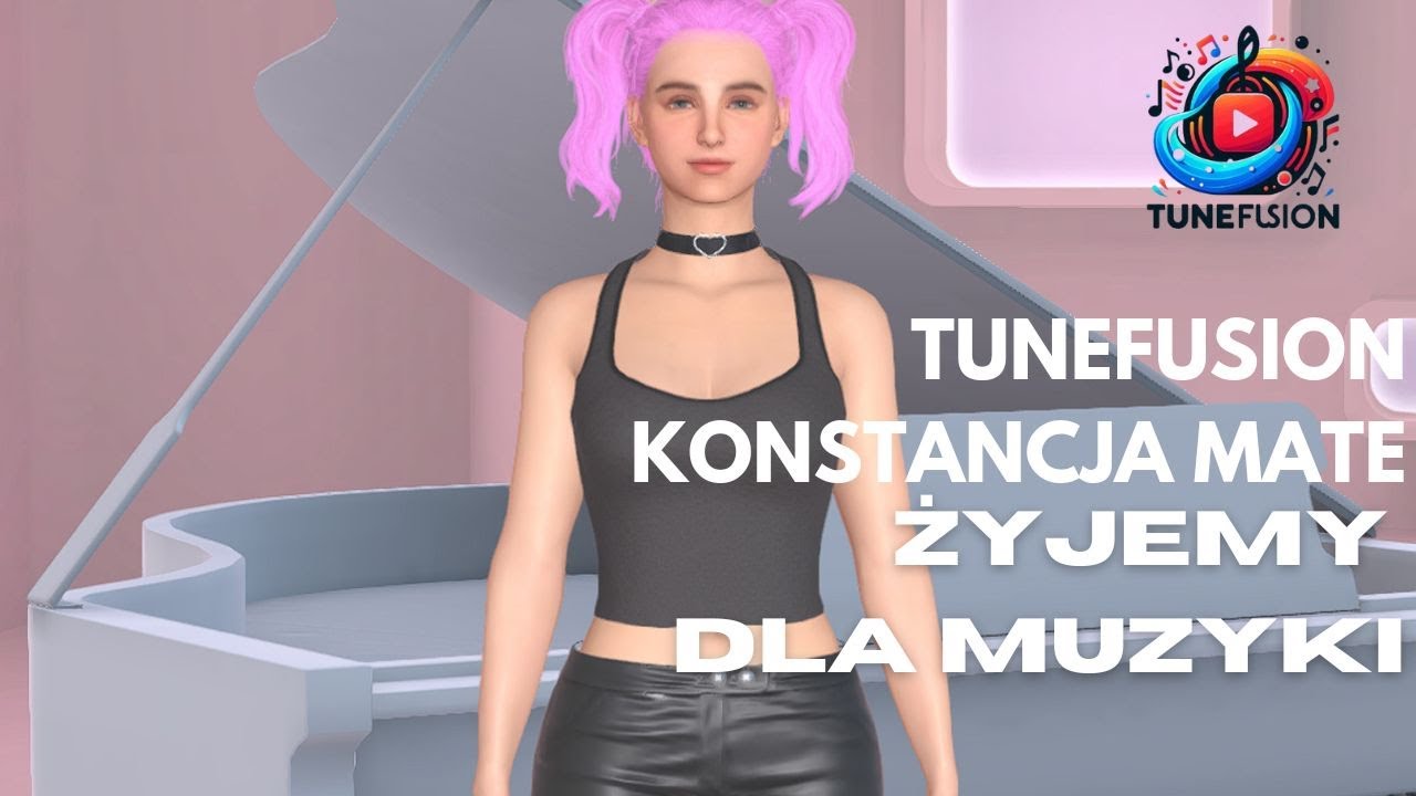 TuneFusion (ft. Konstancja Mate) - Żyjemy dla Muzyki [Polski Rap 2024 + Tekst]