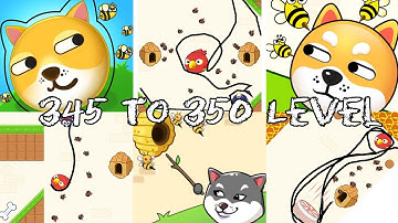 save the dog game level 345 to 350 gameplay ios Android