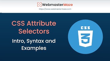 CSS Attribute Selectors