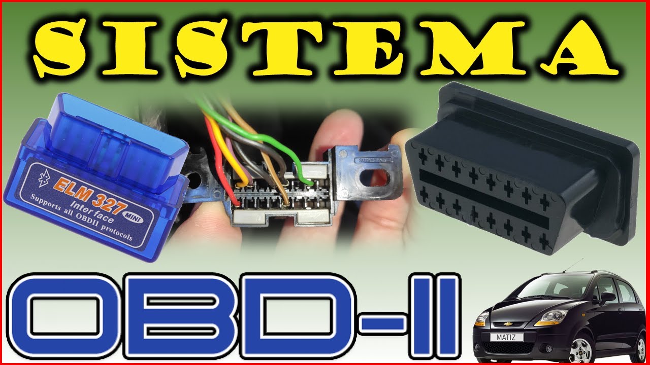 Lujo Creo que estoy enfermo gerente Sistema OBD-II - Como funciona? Reparar conector - YouTube