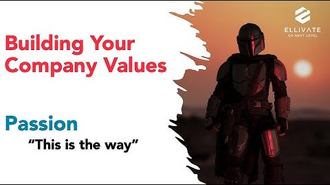Building Your Company Values