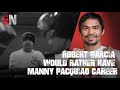 Robert Garcia would rather have Manny Pacquiao Career Of Floyd Mayweather’s career ? esnews boxing