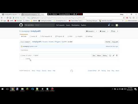 Updating Scripts From Github Repository in the Unity Editor