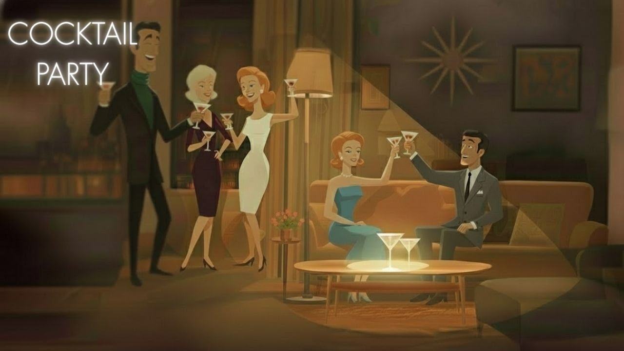 Атомный коктейльный лаунж 60-х | Это коктейльная вечеринка — приятный свинг-джаз