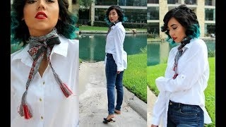 How to style a scarf  / WITHINMYSTYLE screenshot 5