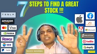 Celebrity 7 steps to find a great stock Wealth