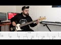 Кино - Спокойная Ночь Bass Cover (Tabs)