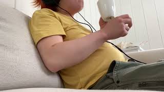 Breif Eating Milk And Cookies