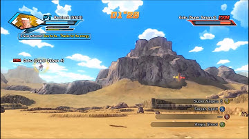 Dragon Ball Xenoverse (PC): SSJ3 Bardock Vs. SSJ4 Gohan Gameplay [MOD]