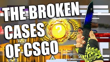 I opened EVERY GLITCHED CASE in CS:GO | TDM_Heyzeus